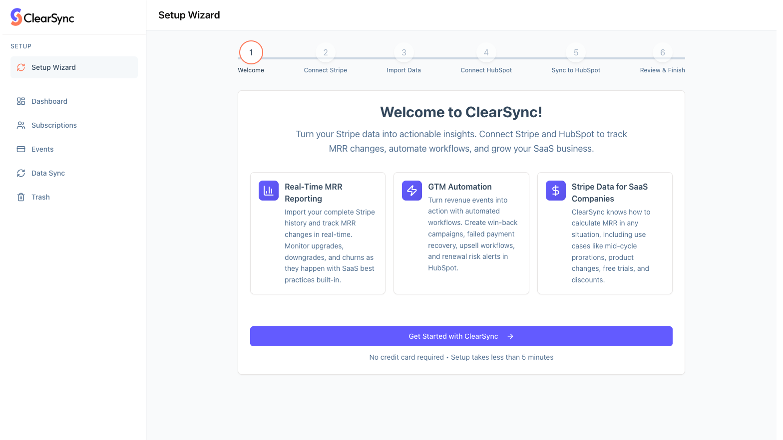 fast setup full control
